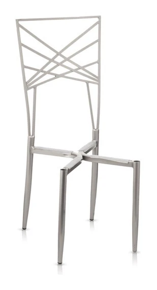 Каркас стула Хамелеон, серебряный