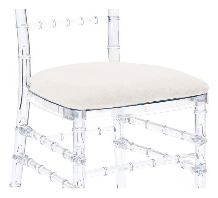 Подушка Кьявари молочный бархат. Сдается со стулом