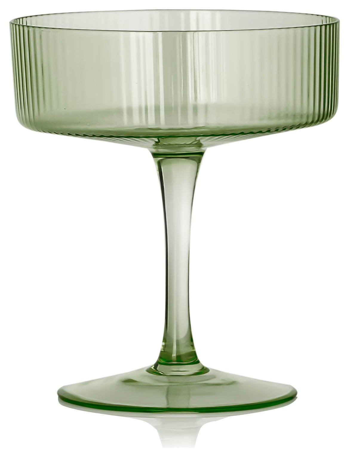 Блюдце для шампанского «Телеро» оливковое - Фото миниатюра 1