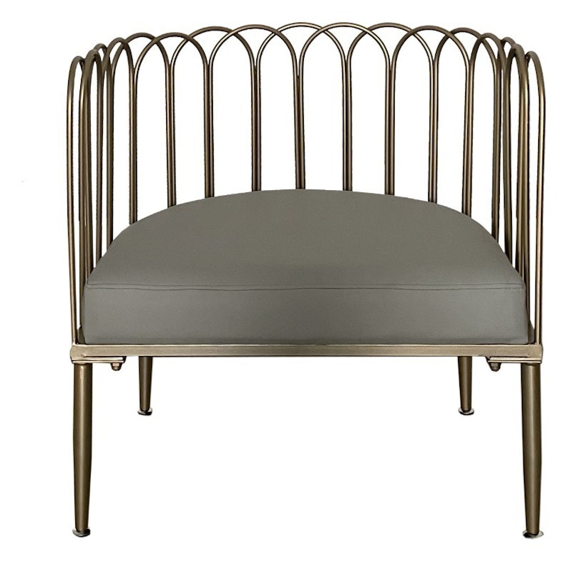 Кресло Сквош База (серый)