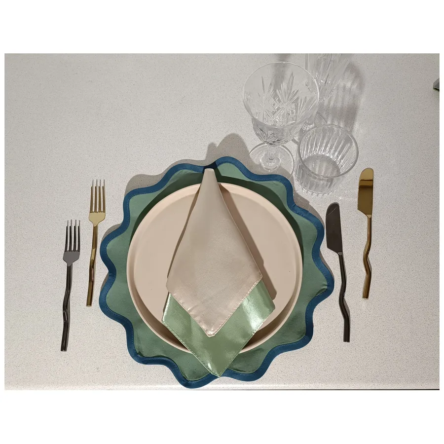 Салфетка-плейсмат Сквош, Море за кормой - Фото миниатюра 4