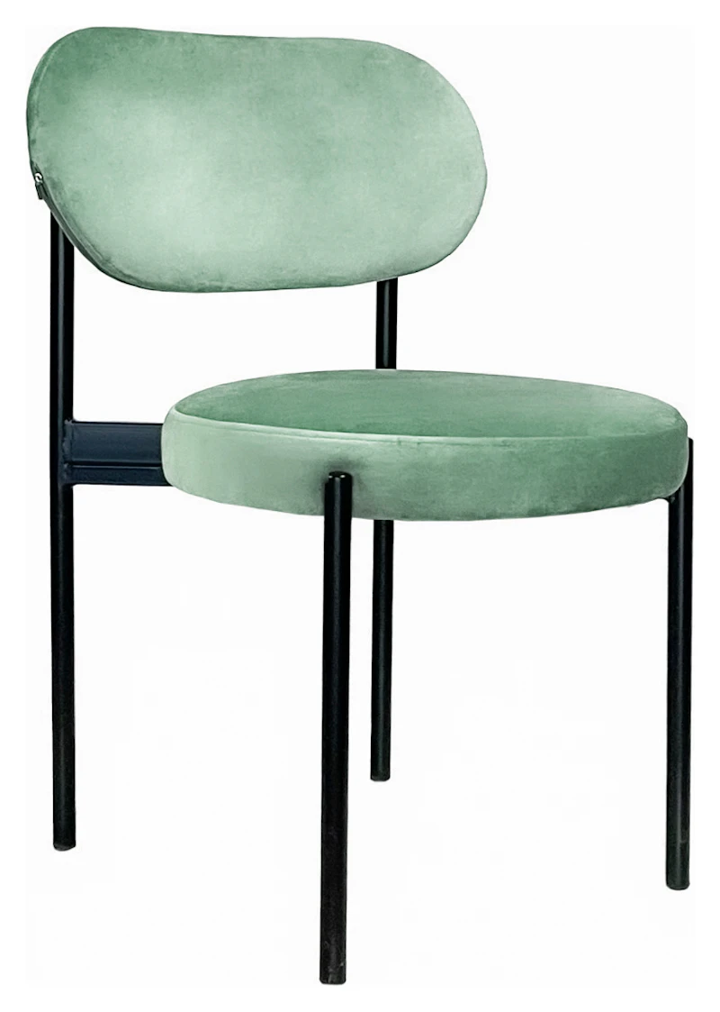 Стул Модерн Черный, Мятный