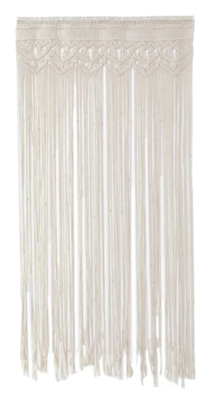 Панно декоративное из макраме Бохо Занавес
