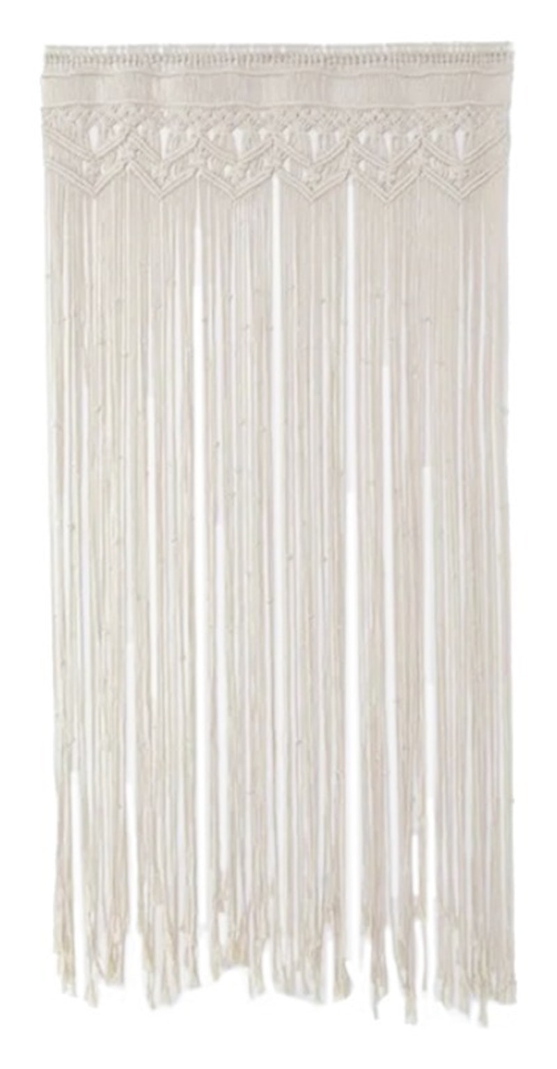 Панно декоративное из макраме Бохо Занавес