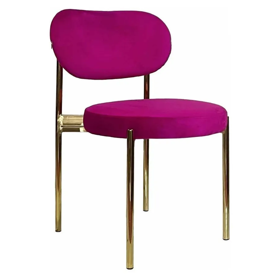 Стул Модерн Золото, Манящая фуксия - Фото миниатюра 1
