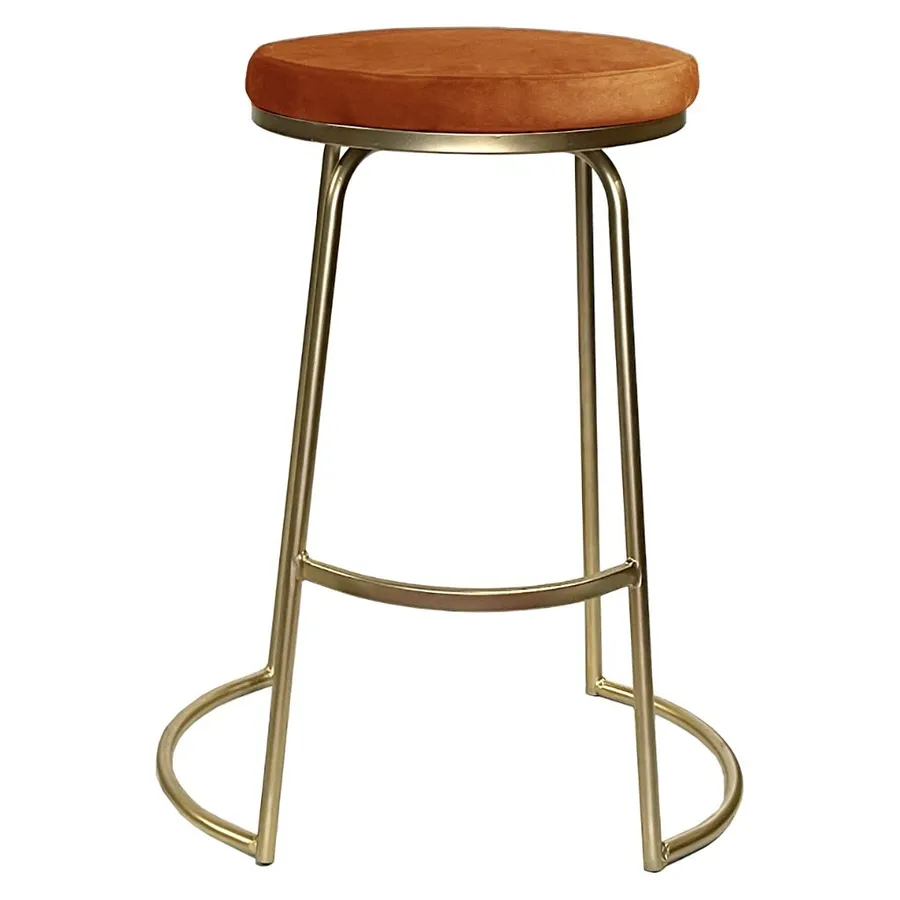 Стул барный Модерн Терракотовый (любой оттенок каркаса) - Фото миниатюра 1