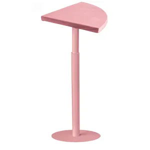 Стол коктейльный Твист Лепесток, Розовая помада + Куколка (телескопическая нога) - изображение 1