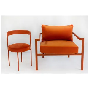 Диван Хагги М, Тыквенный тарт + Терракотовый - изображение 2