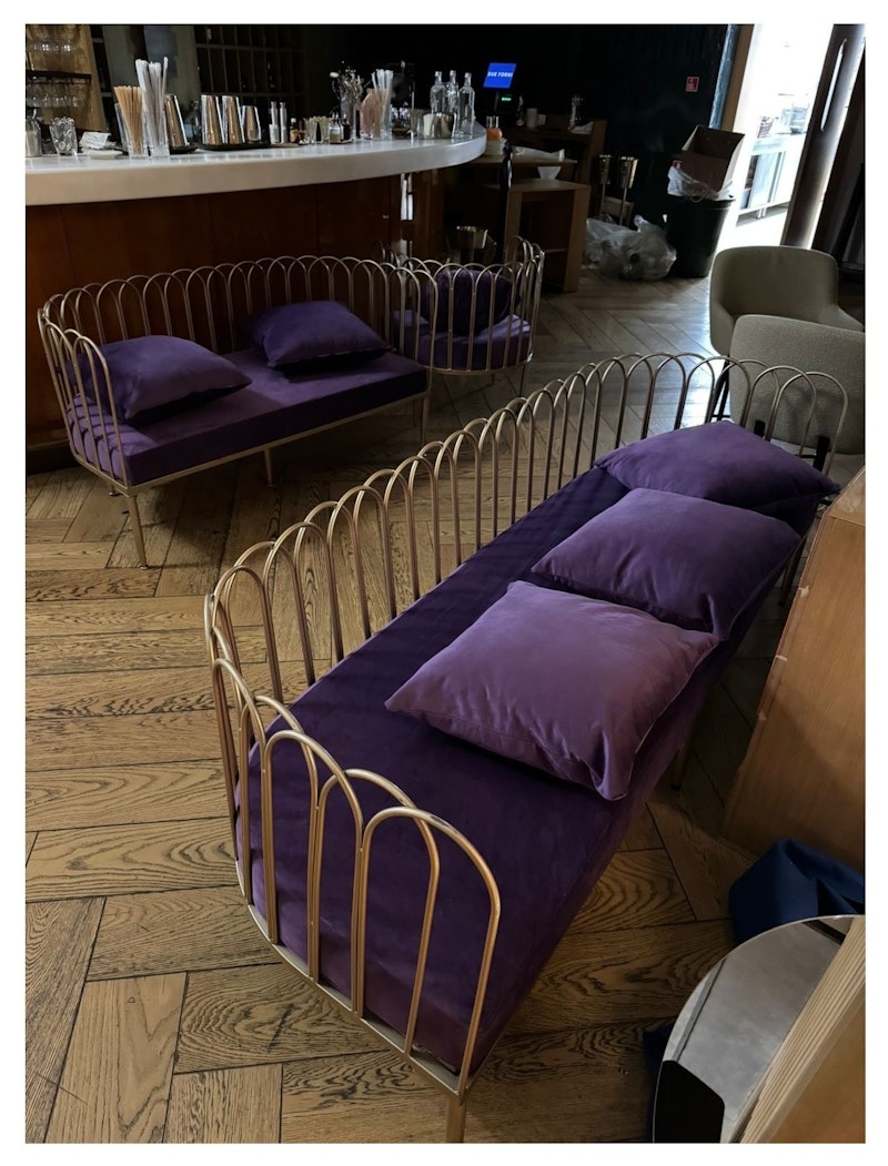 Диван Сквош М, Таинственный фиолетовый