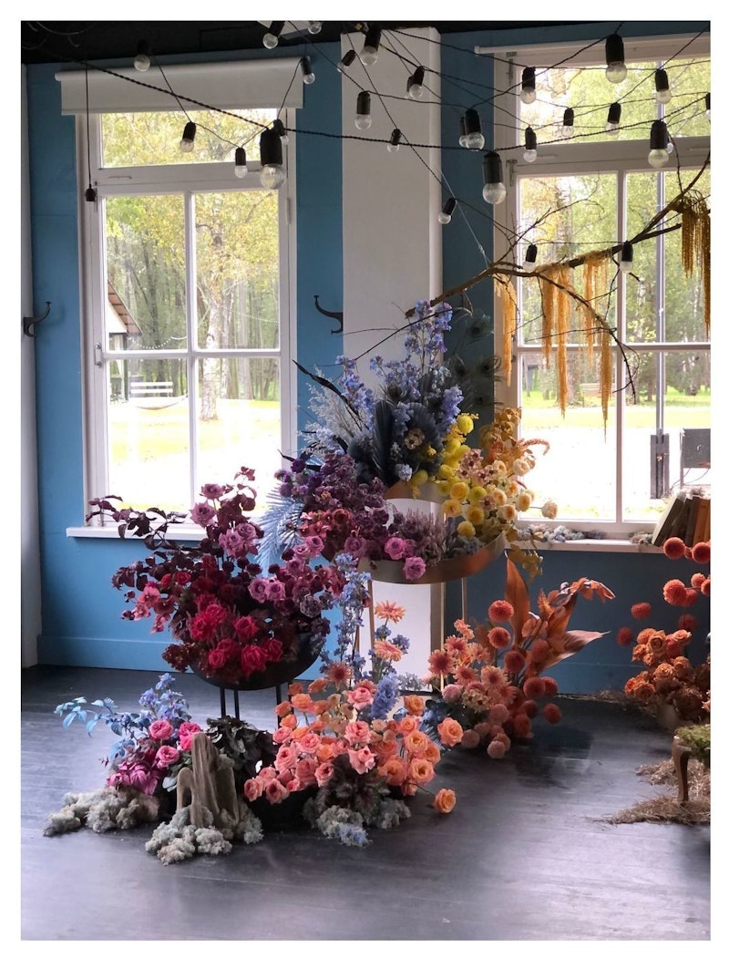 Флористическая стойка Полпонча Л