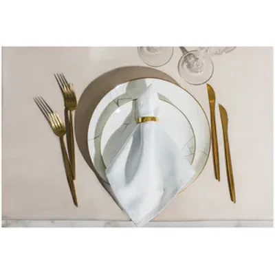 Салфетка Сатин Премиум, белая - изображение 2