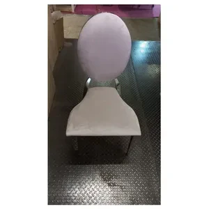 Стул Вашингтон Серебро, велюр, светло-розовый - Фото 5