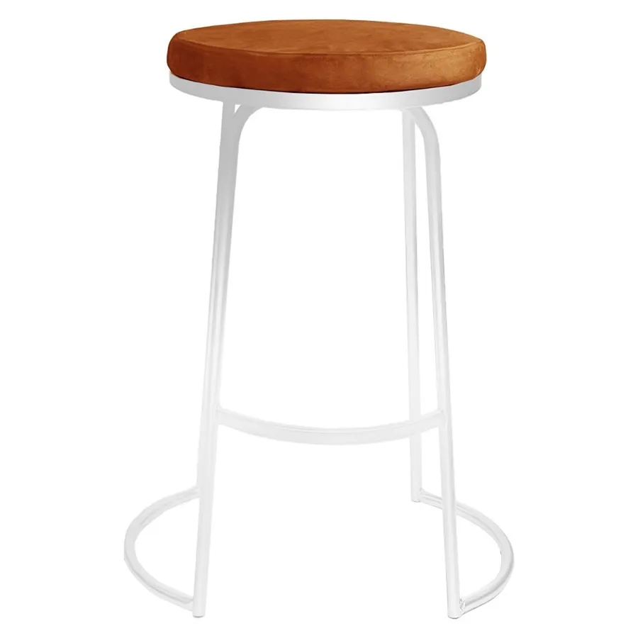 Стул барный Модерн Терракотовый (любой оттенок каркаса) - Фото миниатюра 4