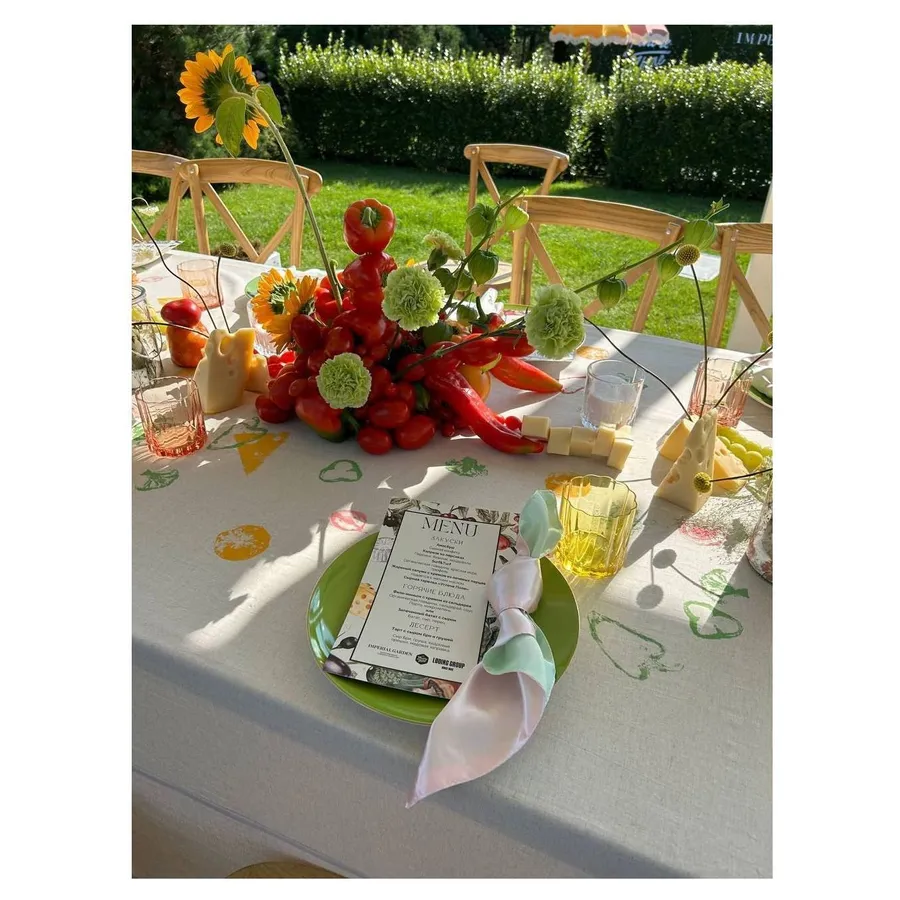 Салфетка двухсторонняя Кручу-верчу, Легкомысленность, розово-зеленая - Фото миниатюра 5