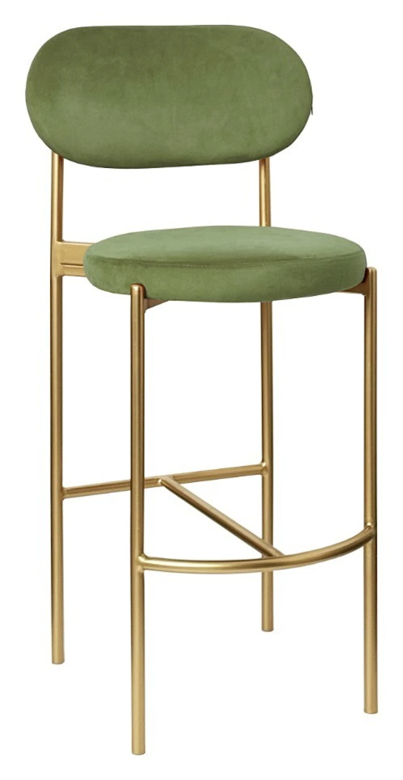 Стул барный Модерн Комфи Матча(любой цвет каркаса)