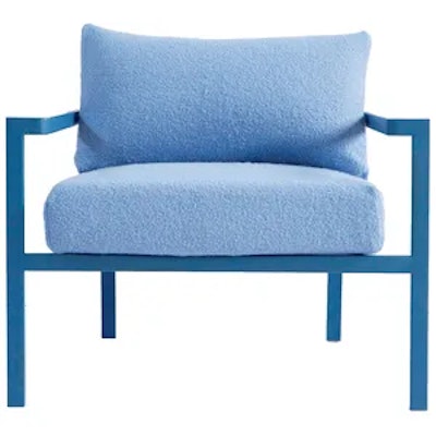 Кресло Хагги, Черничный йогурт + Голубой Тедди - изображение 1