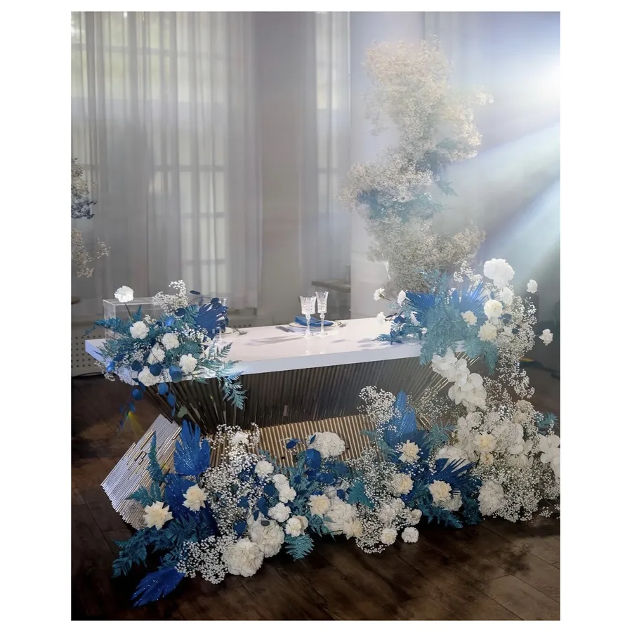 Стол-президиум Песочные Часы (золото/серебро/медь) - Фото миниатюра 6