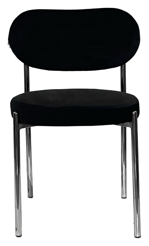 Стул Модерн Серебро, Черная ночь