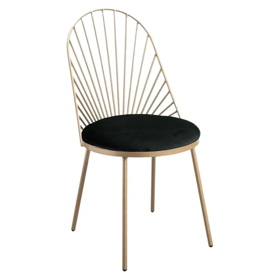 Подушка стула Ле Солей, черная - Фото миниатюра 2