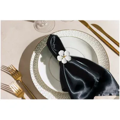 Салфетка Сатин Премиум, черная - изображение 2