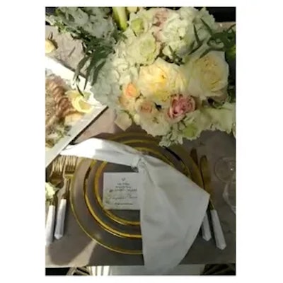 Столовые приборы Призм бело-золотые, сет 4 предмета - изображение 4