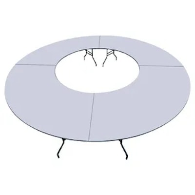 Стол Тавола, змейка шириной 100 см, 1 модуль - изображение 4