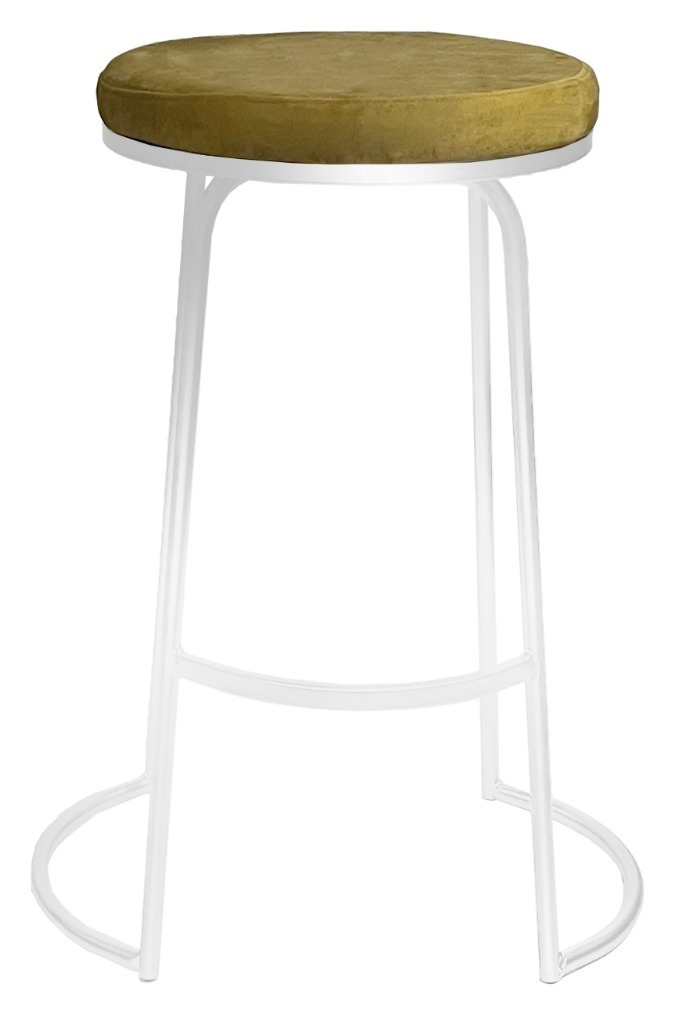 Стул барный Модерн Золотая охра (любой оттенок каркаса)