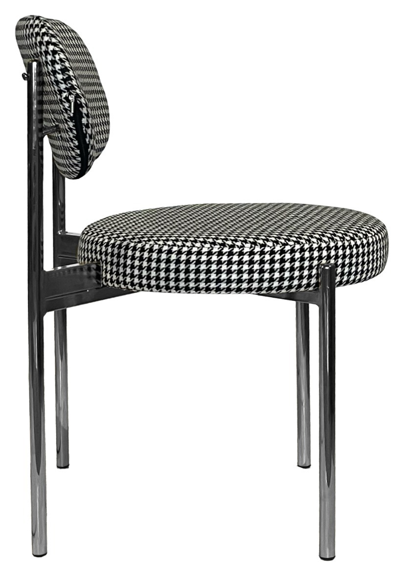 Стул Модерн Серебро, Гусиная лапка