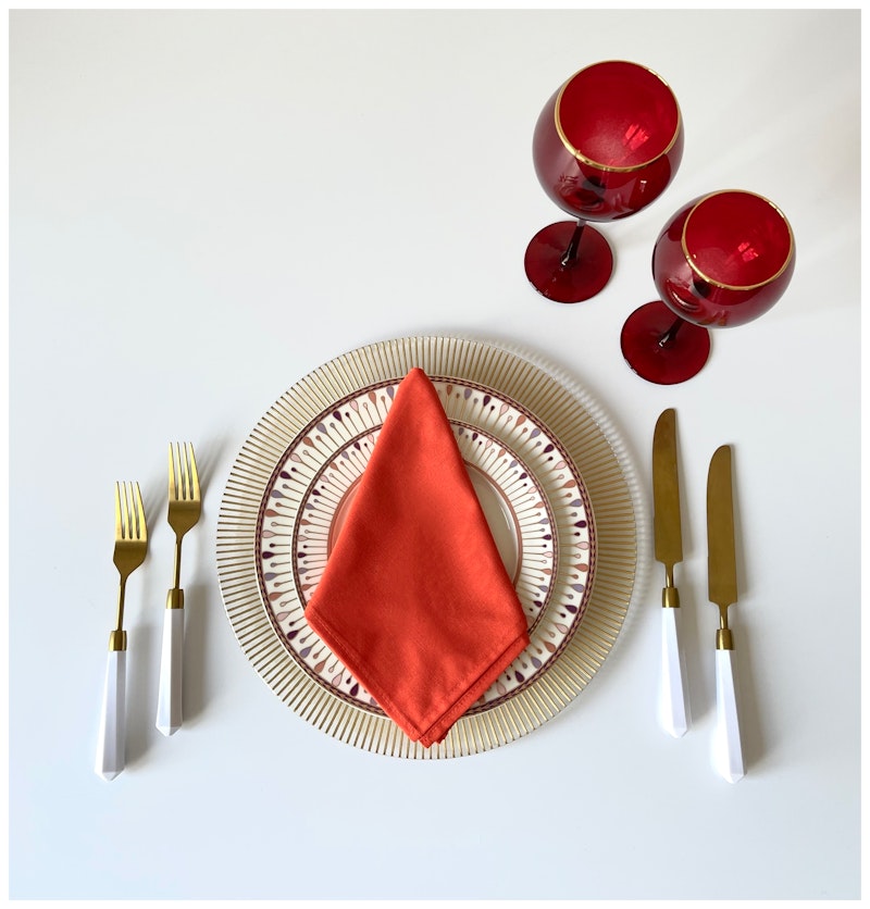 Тарелка Паттерн Розовый С