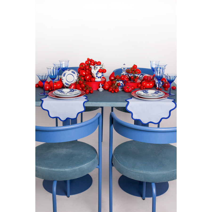 Стул Колори, Черничный йогурт + серо-голубой - Фото миниатюра 3