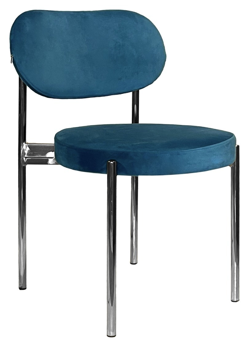 Стул Модерн Серебро, Морская волна