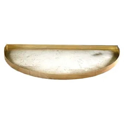 Емкость для флористики Пул полукруглая