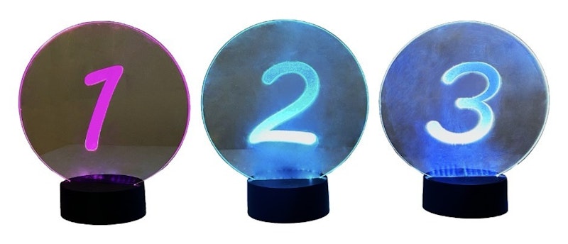 Номерок стола Нота Бене