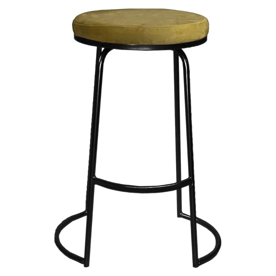 Стул барный Модерн Золотая охра (любой оттенок каркаса) - Фото миниатюра 3