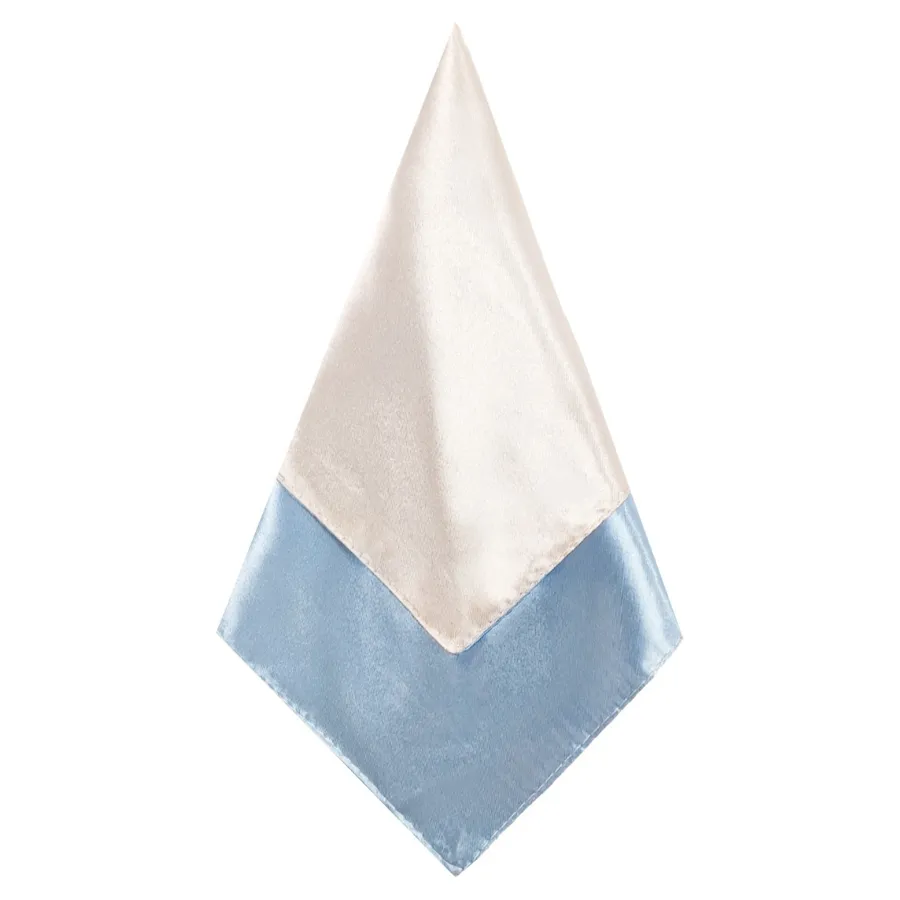 Салфетка двухсторонняя Кручу-верчу, Консервативность, бежево-голубой - Фото миниатюра 1