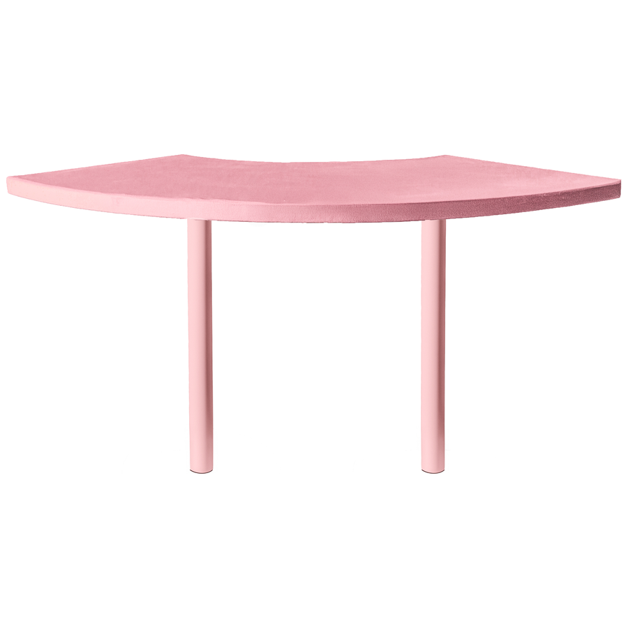 Стол коктейльный Твист Змейка С, Розовая помада + Куколка (телескопические ноги) - Фото миниатюра 4