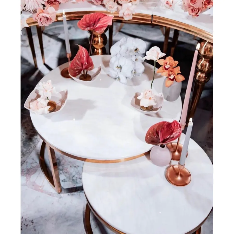 Сет столиков  Солис Белые - Фото миниатюра 5