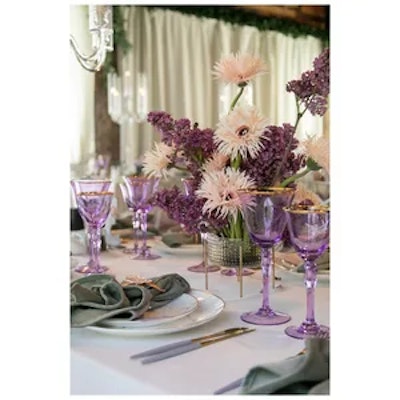 Сет бокалов Хлоэ сиреневый - изображение 2