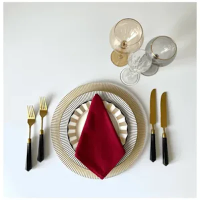 Салфетка из смесового льна, Спелая Изабелла - изображение 2