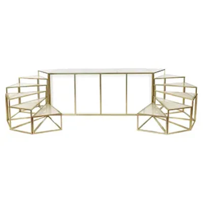 Стол-президиум Наутилус Ректангл + Триплекс с матовым стеклом