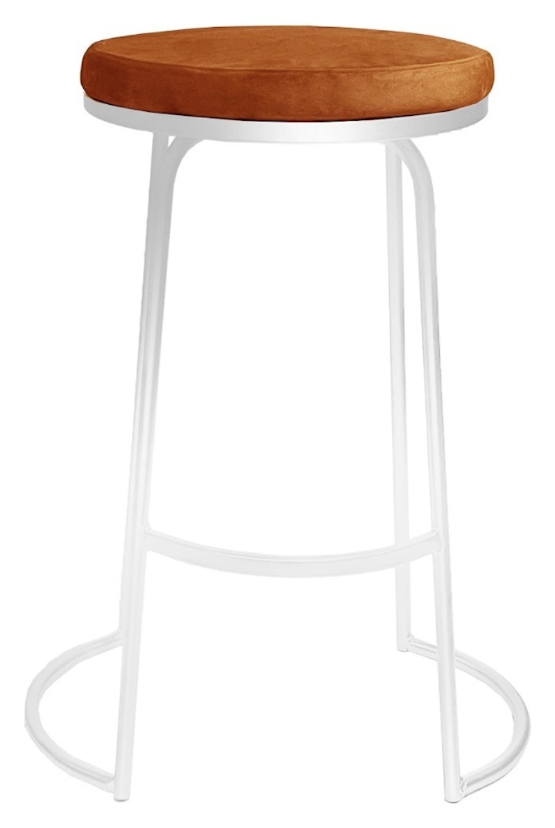 Стул барный Модерн Терракотовый (любой оттенок каркаса)