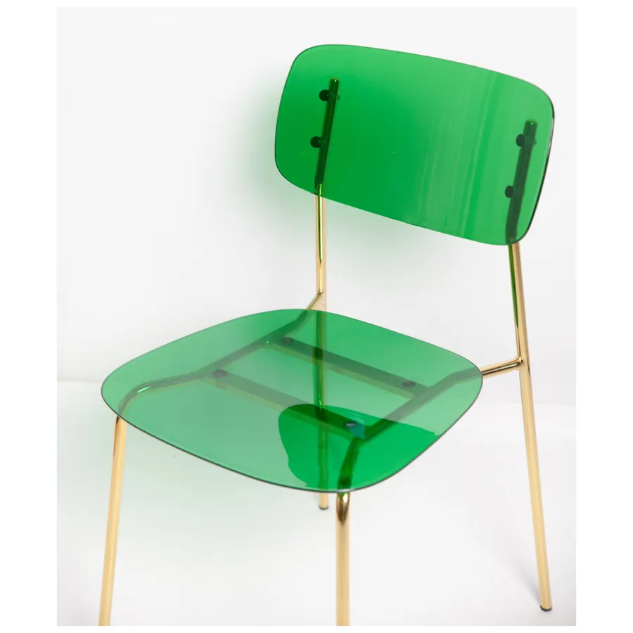 Стул Призм Золото, Послание в бутылке - Фото миниатюра 2