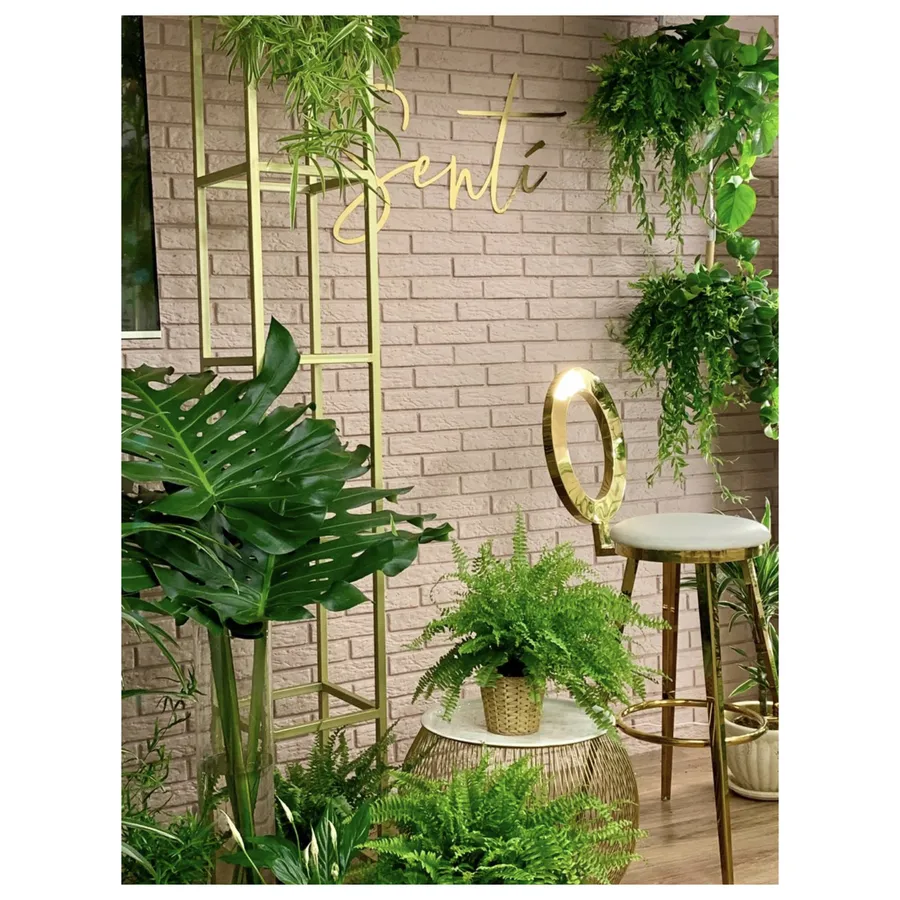 Стул барный велюр, белый - Фото миниатюра 4