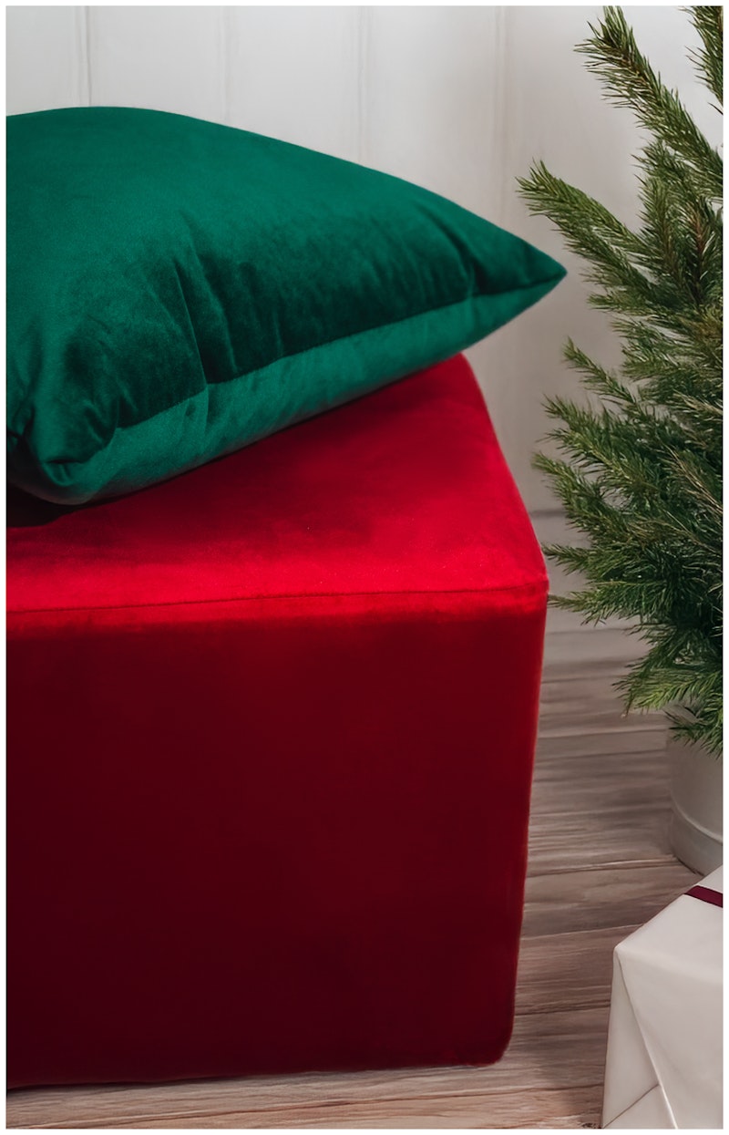 Подушка декоративная Изумрудный