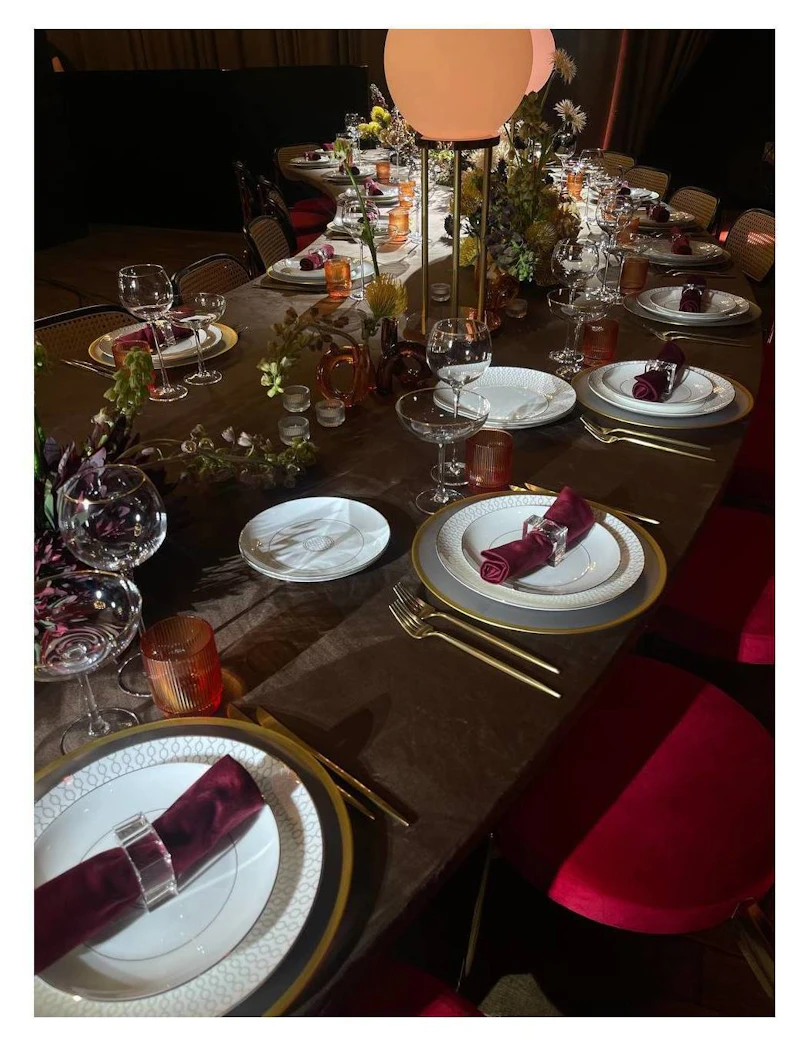 Сервировочная тарелка Лоллипоп Битый Лед матовая