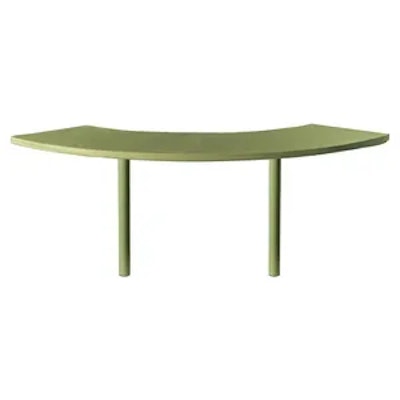 Стол коктейльный Твист Змейка М, Фисташковое пралине + матча (телескопические ноги) - изображение 4