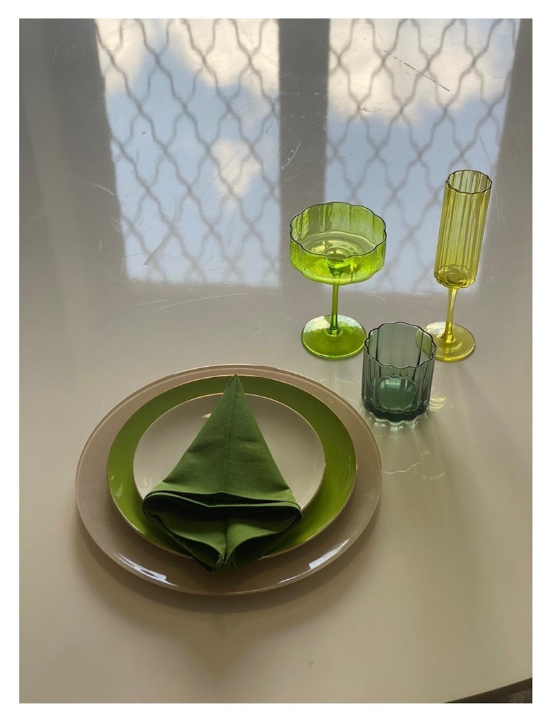 Сет бокалов Сквош Этюд в зеленом