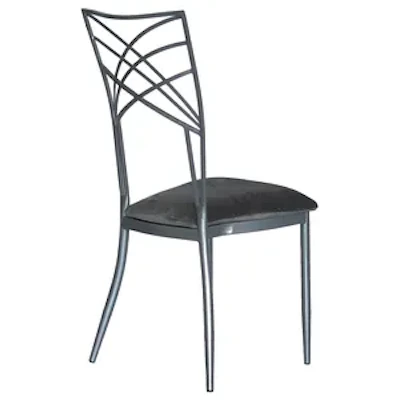 Стул Хамелеон, серебряный (велюр), серый - изображение 2