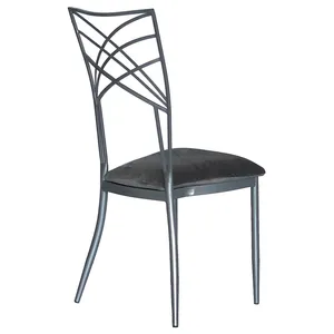 Стул Хамелеон, серебряный (велюр), серый - Фото 2