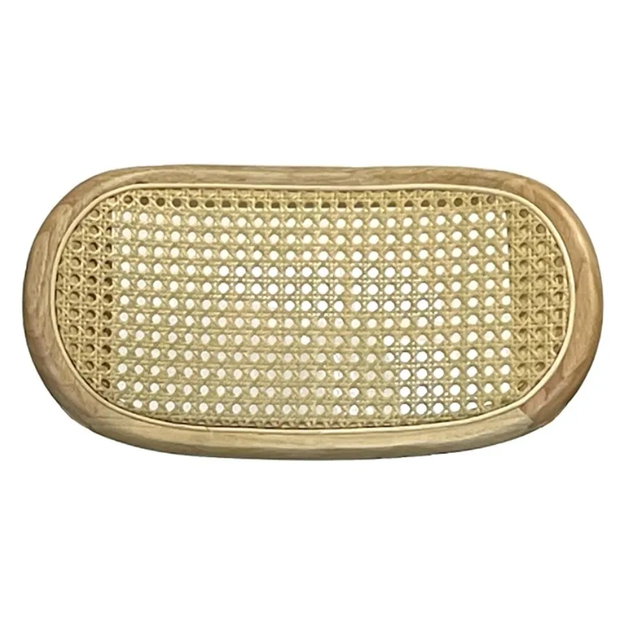 Cпинка на Модерн, Натуральный ротанг - Фото миниатюра 1